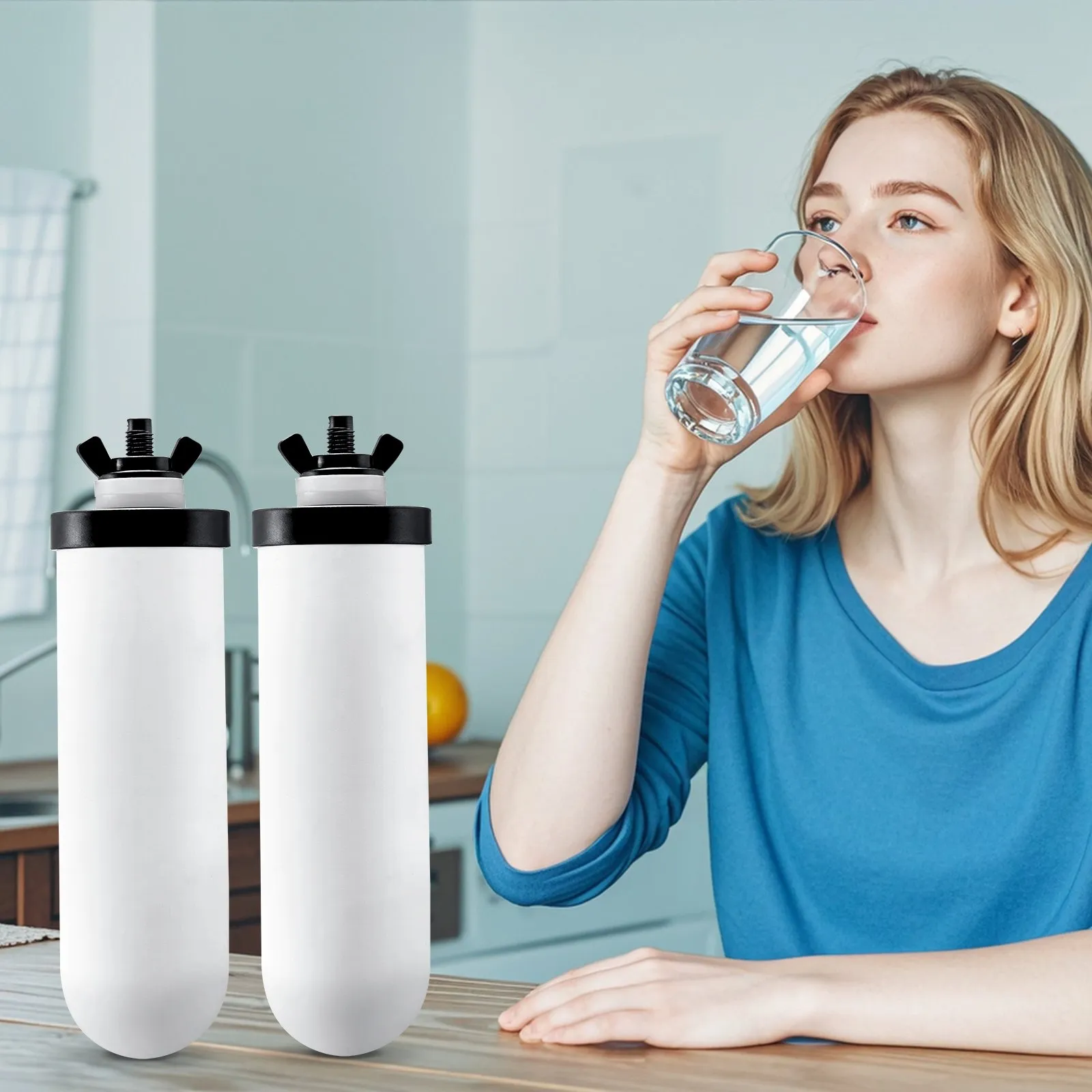 (FINAL PRICES ARE LOWER ON OUR SITE!) VEVOR Purification Water Filter Replacement for Gravity Filter System 2 Pack