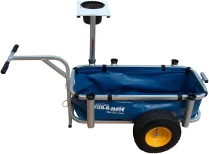 Fish N Mate Anglers Jr. 129 Heavy Duty Vinyl Cart Liner, Blue Finish (Cart Sold Separately)