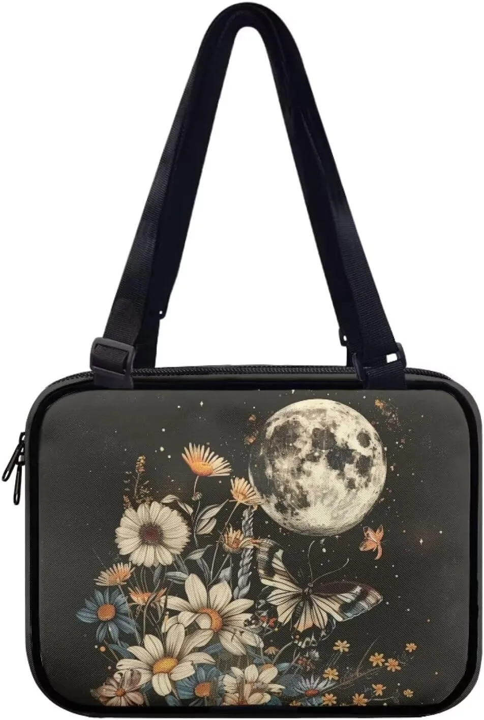 Flashideas Bible Covers for Women Study Bag Bible with Adjustable Shoulder Strap Zippered Bible Bag