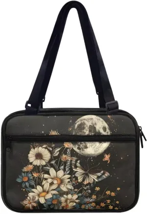 Flashideas Bible Covers for Women Study Bag Bible with Adjustable Shoulder Strap Zippered Bible Bag