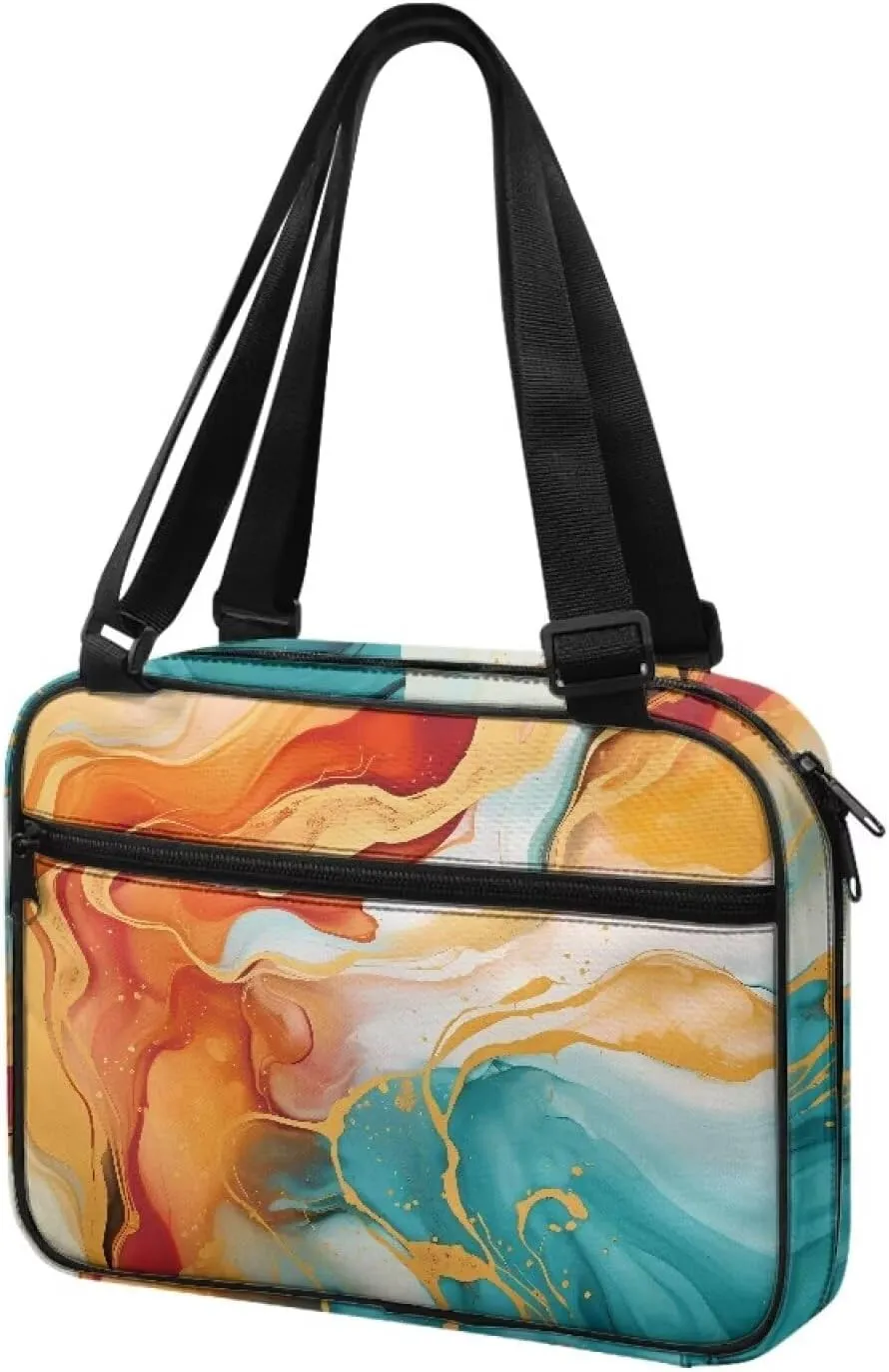Flashideas Bible Covers for Women Zippered Bible Bag with Adjustable Shoulder Strap Multifunctional Bag