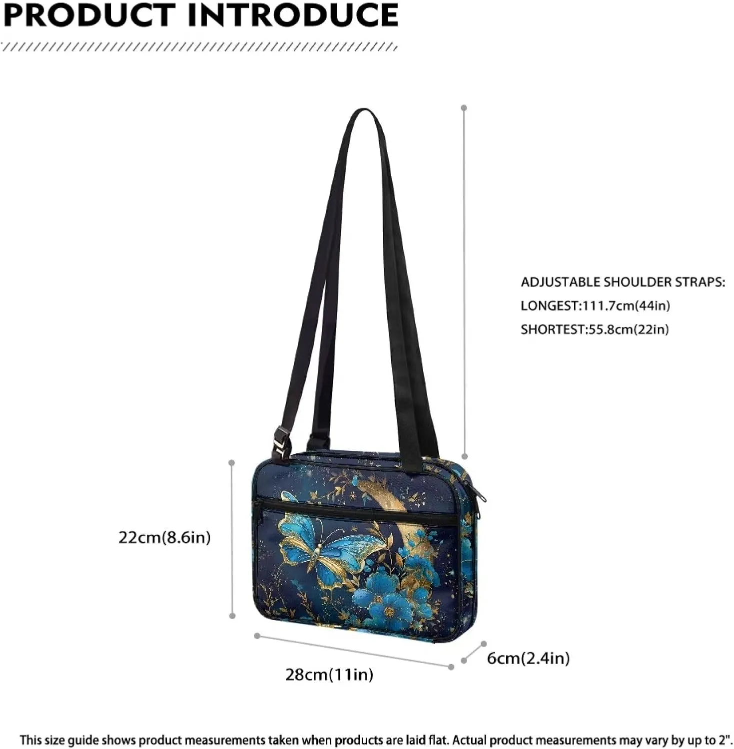 Flashideas Bible Covers for Women Zippered Bible Bag with Adjustable Shoulder Strap Multifunctional Bag