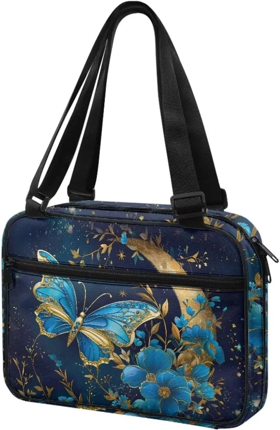 Flashideas Bible Covers for Women Zippered Bible Bag with Adjustable Shoulder Strap Multifunctional Bag