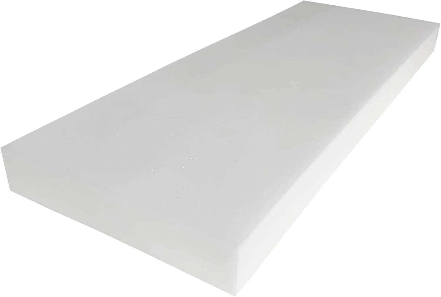 Foamma 2" x 24" x 72" High Density Upholstery Foam Padding, Thick-Custom Pillow, Chair