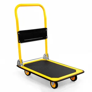 Foldable Flatbed with Swivel Wheels