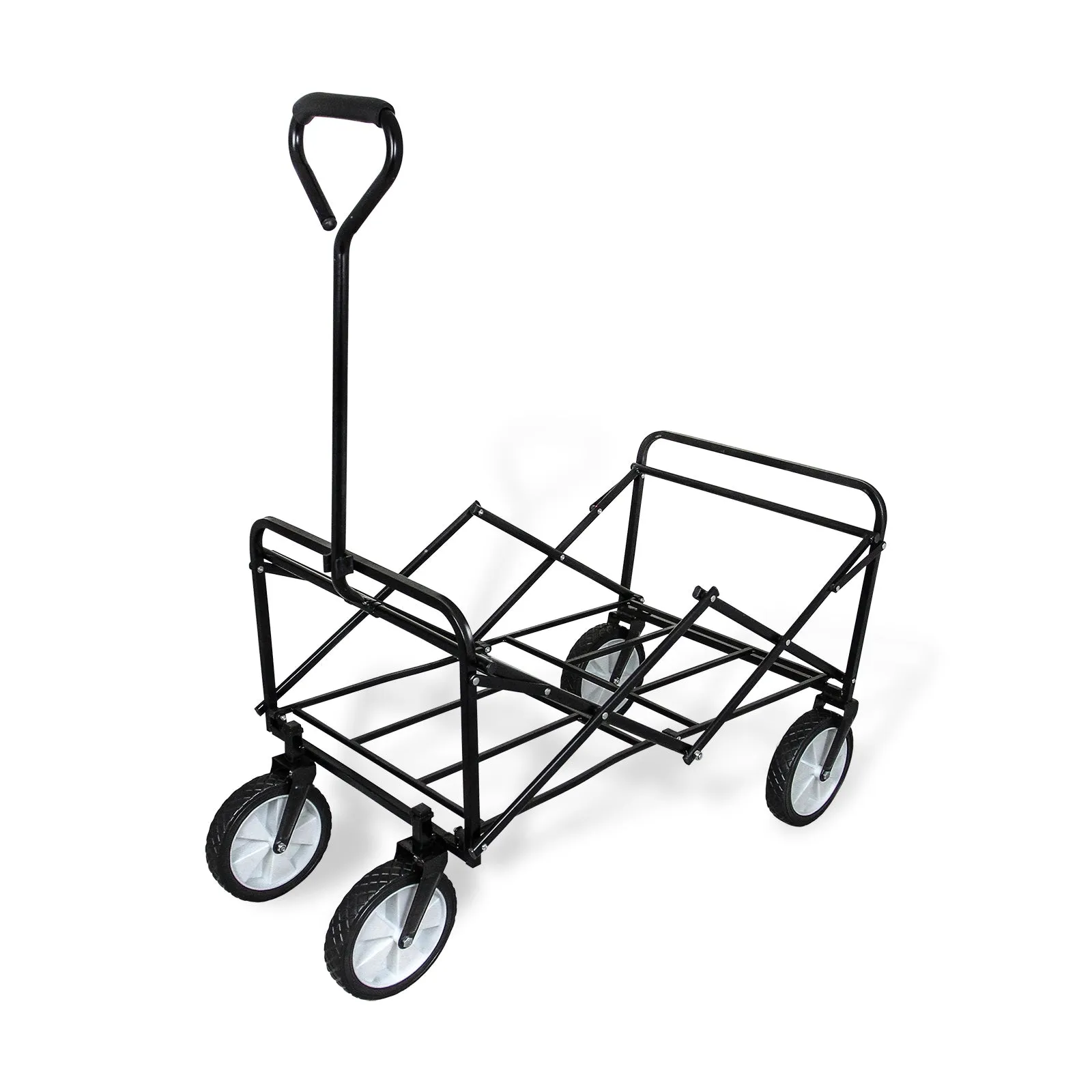 Foldable Garden Cart Red