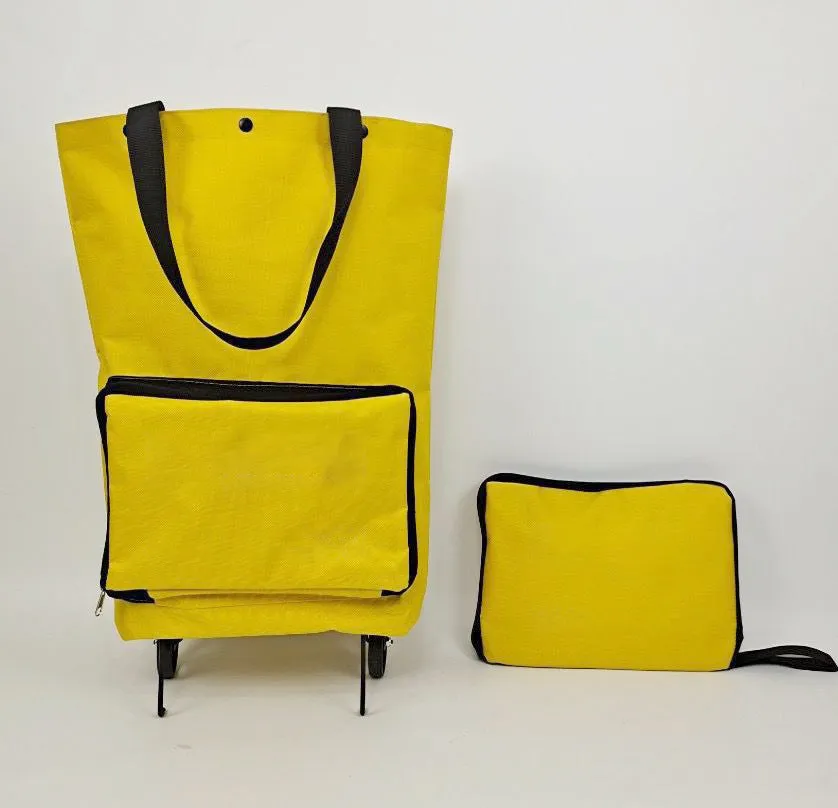 Foldable Shopping Cart Trolley Bag with Wheels