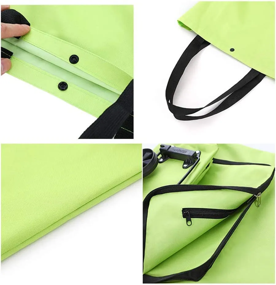 Foldable Shopping Cart Trolley Bag with Wheels