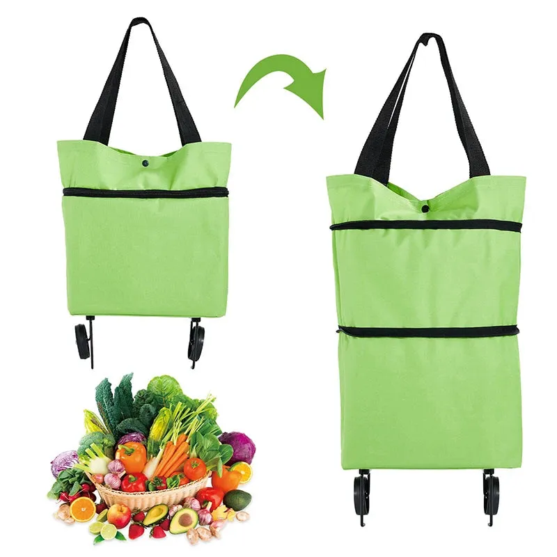 Foldable Shopping Trolley Bag