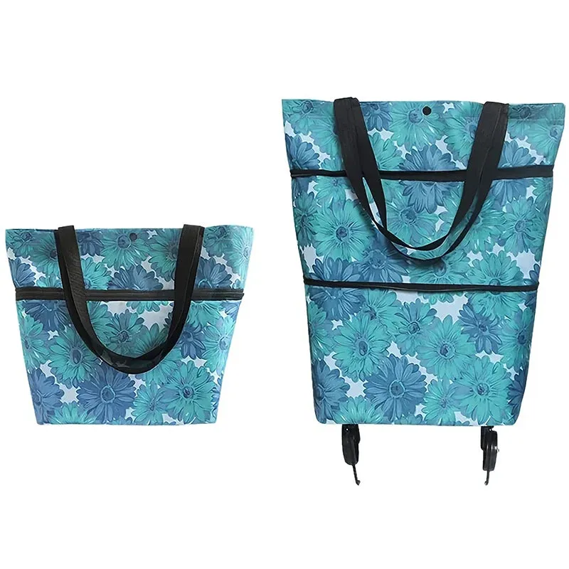 Foldable Shopping Trolley Bag