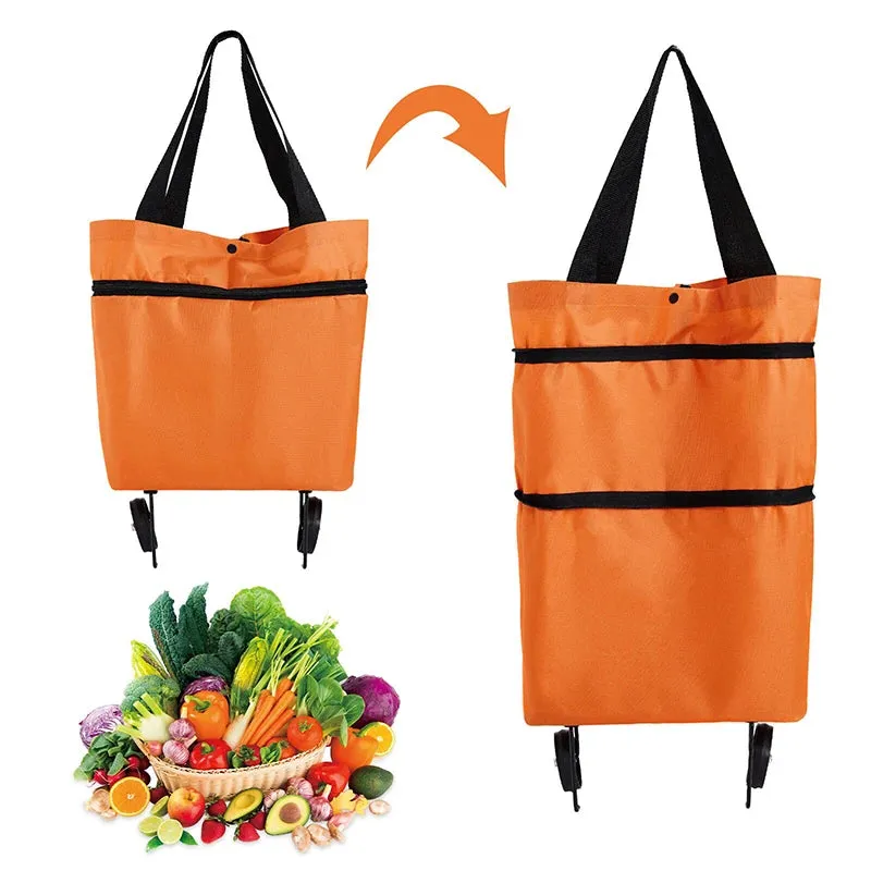 Foldable Shopping Trolley Bag