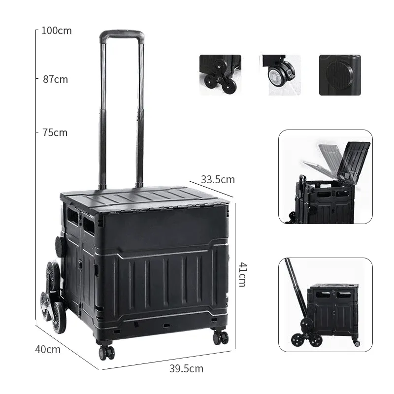 Foldable Stair Climbing Shopping