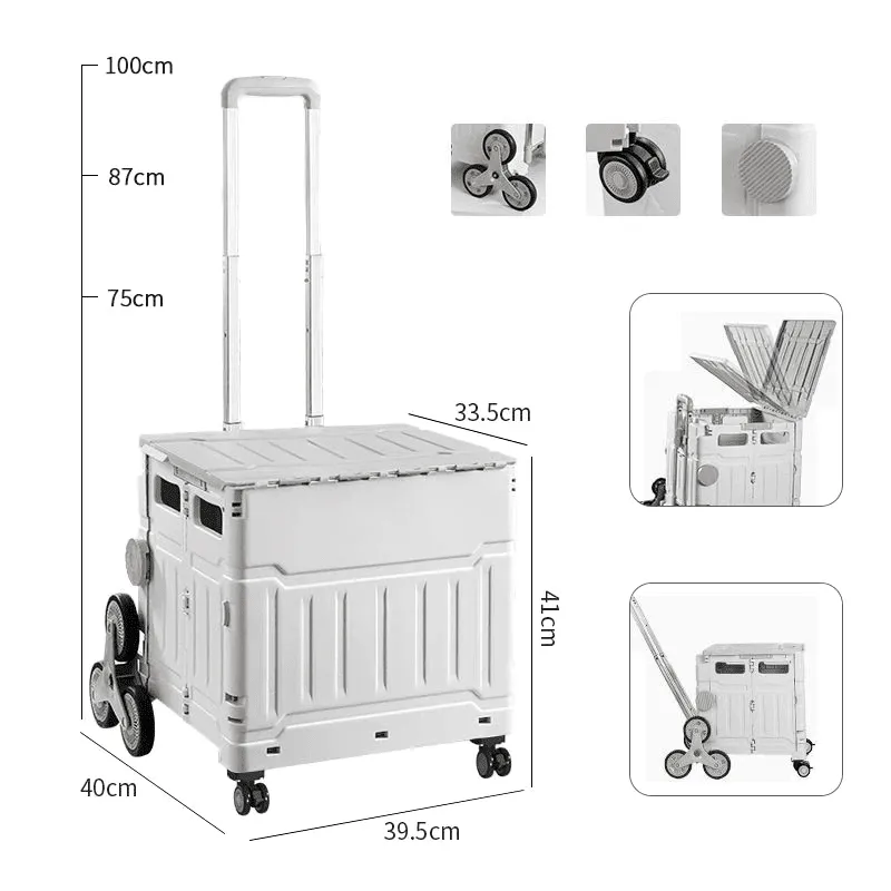 Foldable Stair Climbing Shopping