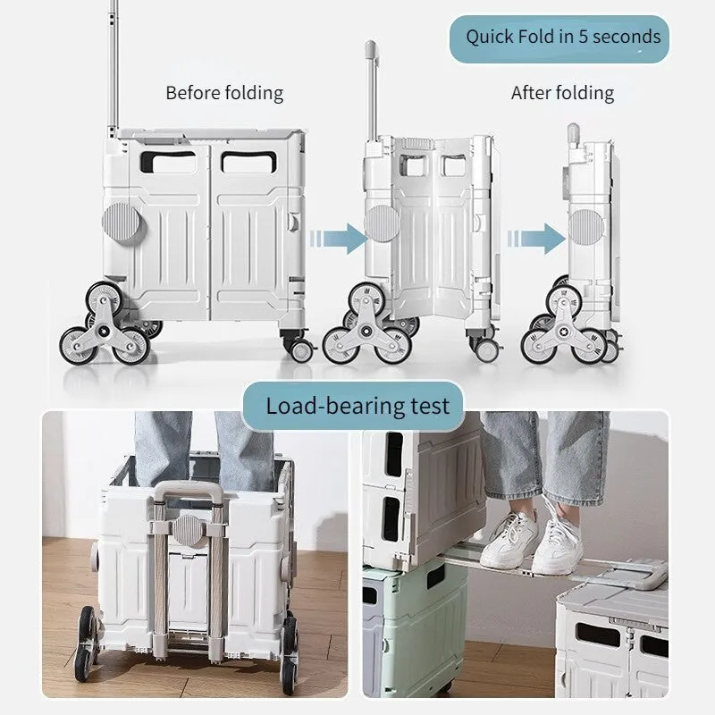 Foldable Stair Climbing Shopping