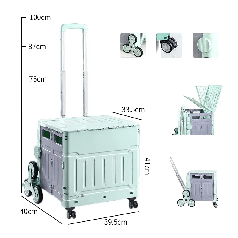 Foldable Stair Climbing Shopping