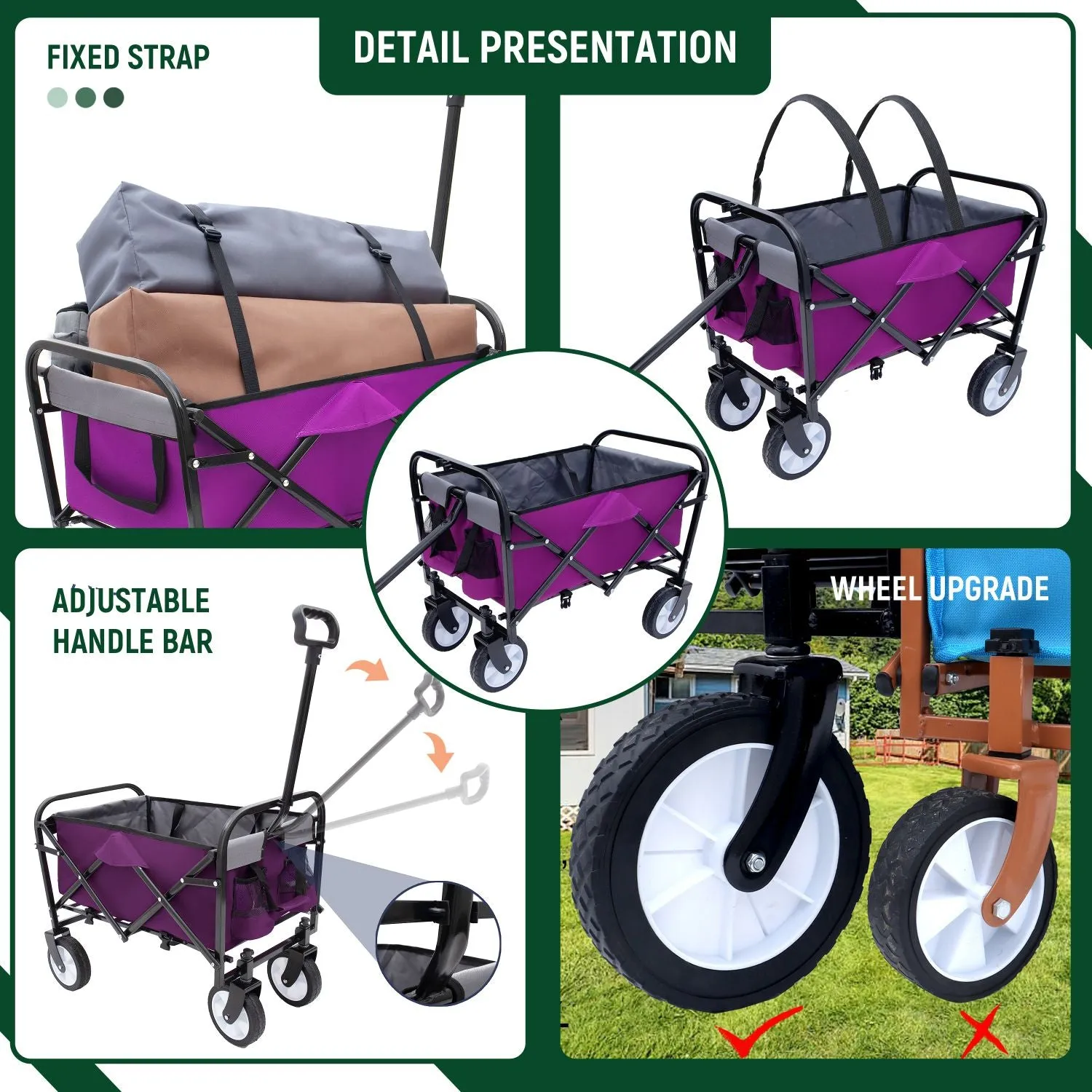 Foldable Wagon Cart