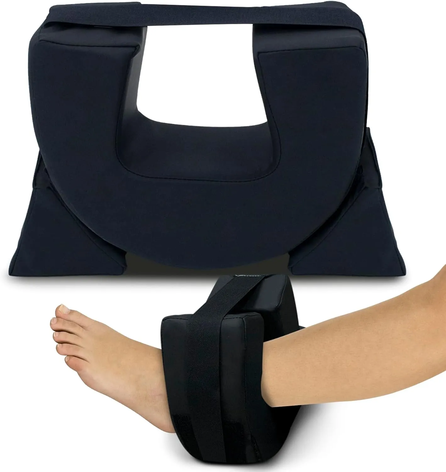 Foot Elevation Pillow Wedge for Sleeping, Swelling & After Surgery - Elevated Support for Leg & Ankle, Lift Cushion for Pressure Ulcers