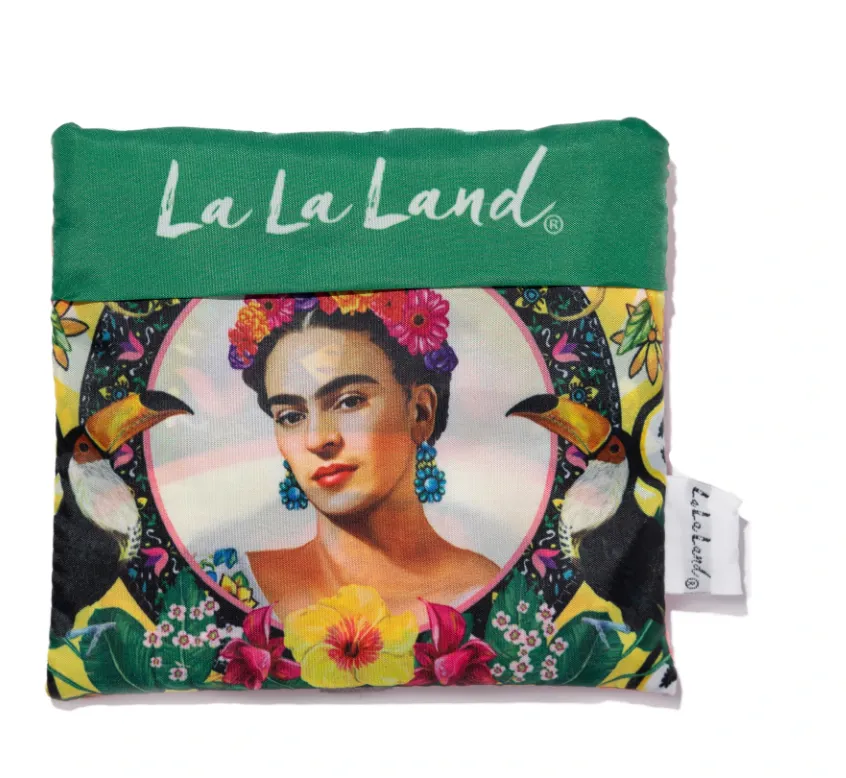 Frida Foldable Shopper Bag Mexican Folklore!