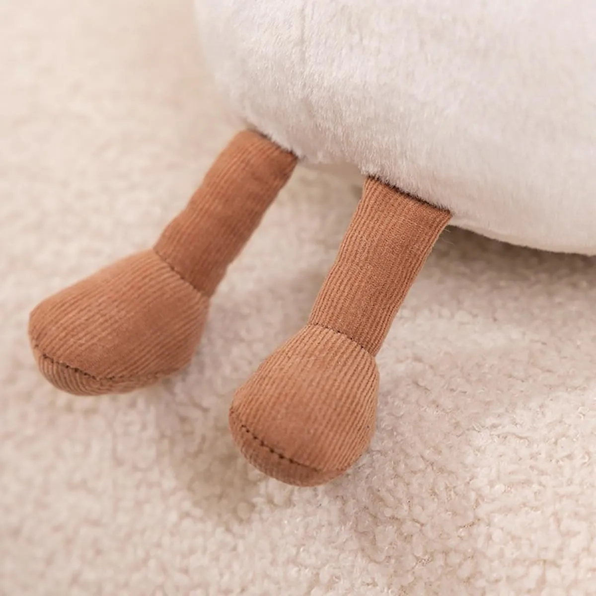 Funny Toilet Paper Shaped Plush, Cute Bathroom Decor for Adults & Kids, Fluffy Stuffed Animal, Weird Spoof Pillows Novelty Gift for Friends