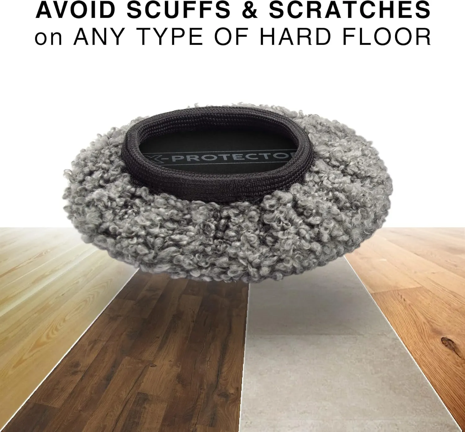 Furniture Sliders X-PROTECTOR - 8 8 Pack 3 1/2” - Multi-Surface Furniture Sliders for Carpet & Hard Floors - 8 Furniture Movers for Carpeted Floors and 8 Hardwood Socks - Move Your Furniture Easily!