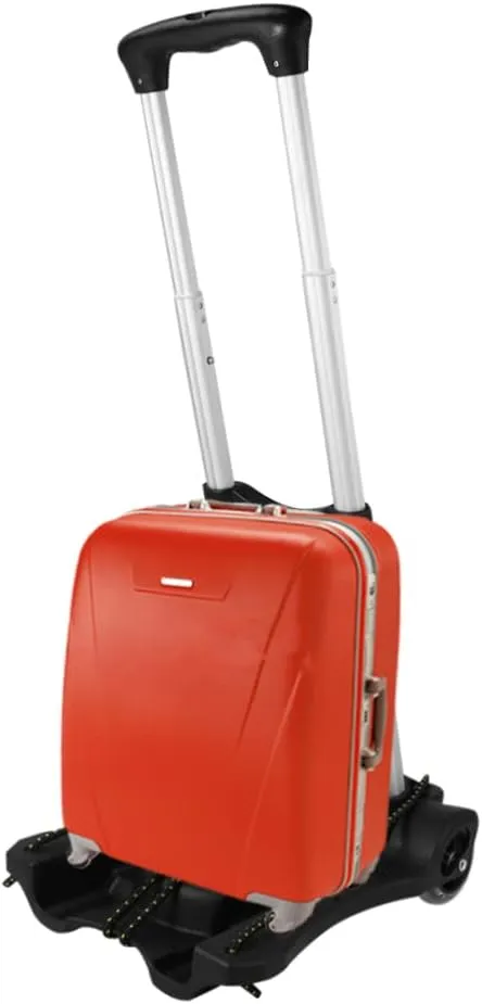 Gatuida Folding Shopping Cart Trolley Aluminum Alloy Trolley Storage Box Wheels