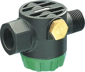 General Pump Aluminum Water Filter - 1/2in. NPT-M, Model Number NZMFILP