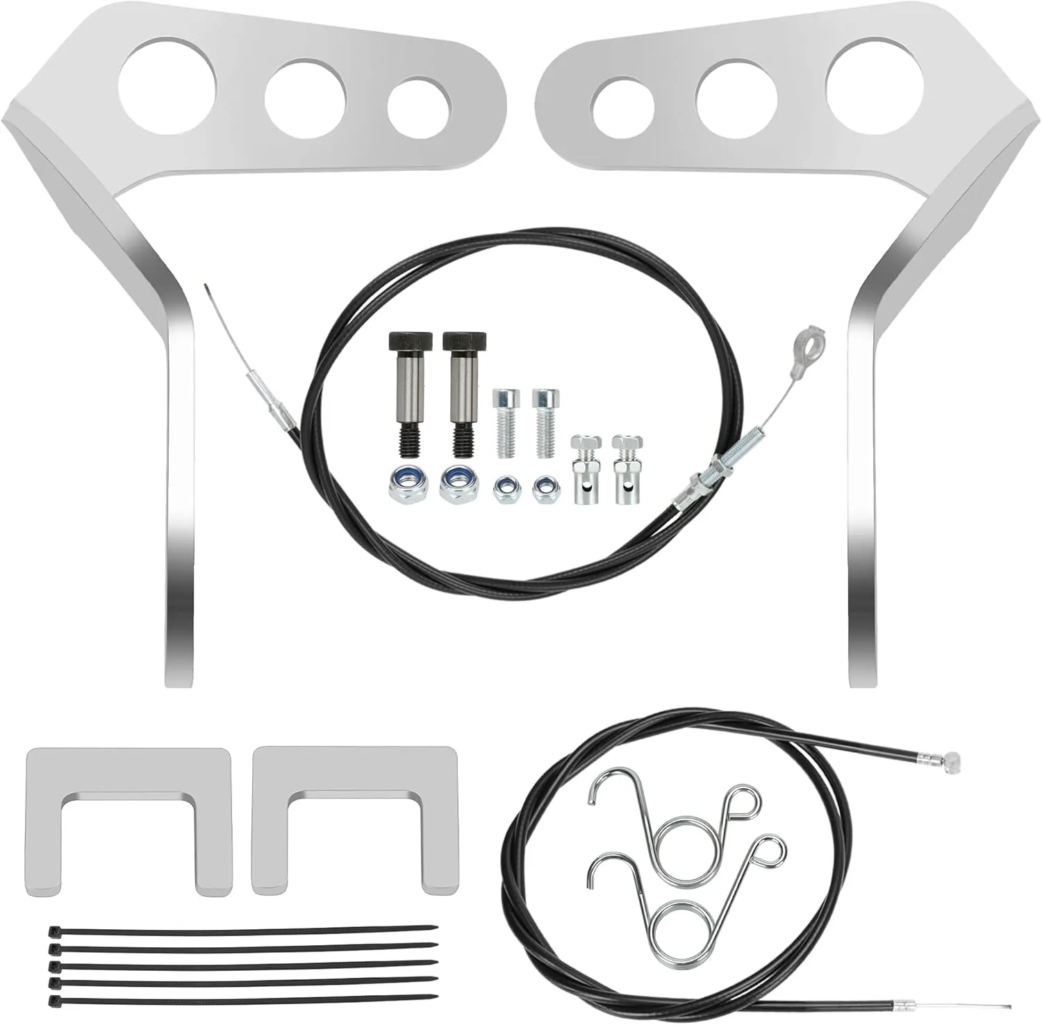 Go Kart Pedals Kit with 71" Throttle Cable Replacement for Manco Carter Azusa Fun Kart Radio Flyer Azusa Carter Road Rocket Predator 212 196cc 6.5hp Go Cart Heavy Duty Accessories Parts