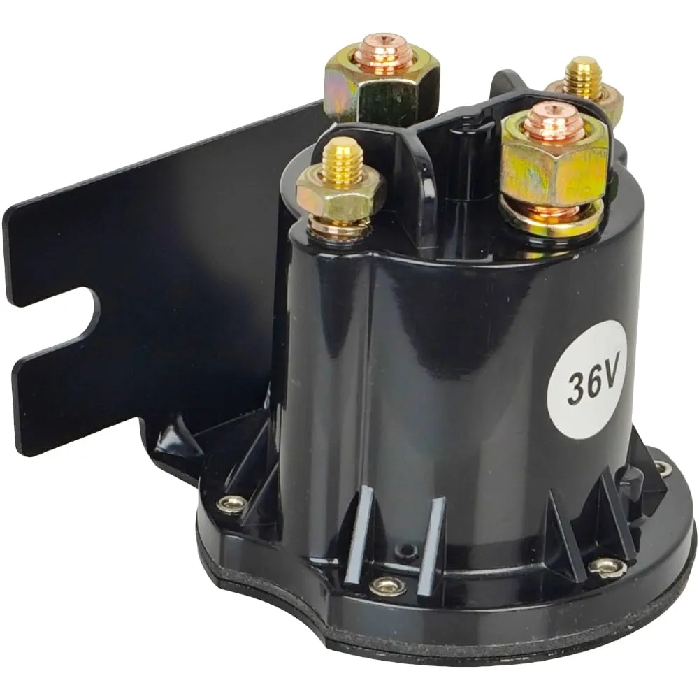 Golf Cart 36V Solenoid Relay 624317 609428 608897 Compatible with E-Z-GO EZGO RXV 2008-up Electric DC Contactor 4 Terminal Continuous Switch Compatible with Trombetta 684-3681-012-14 606971