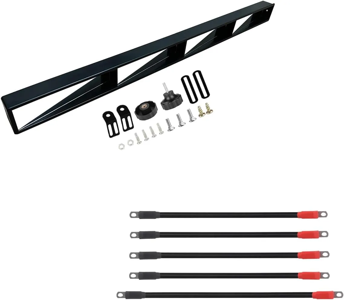 Golf Cart 4 Panel Mirror and Battery Cables