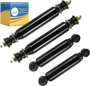 Golf Cart Shock Absorbers Kit for Club Car DS/Carryall/Precedent/Onward/Tempo Model 1981-UP, Front Rear Shocks Replaces OEM 1014235 1015813 102588601 1010991 1014236 1013164 102588501 1012183