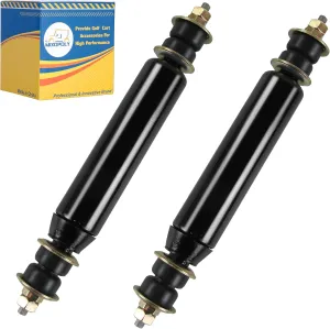 Golf Cart Shocks, Heavy Duty Rear Shock Absorber Kit for Club Car DS Electric 1981-up and Gas 1997-up, Precedent 2004-up, Replace OEM 1014236 1013164 1012183 102706401 103350901 102588501