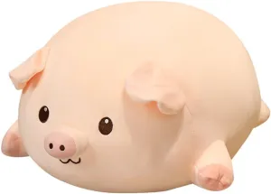 GracesDawn Stuffed Animal Pig, Pig Plush Toy Pillow, Super Soft Doll, Chubby Pig Plush Toy boy and Girl Sleeping mat gift18 inches Long