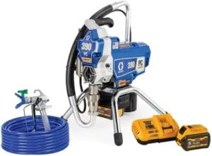 Graco 390 Pc Airless Paint Sprayer Cordless Kit With Stand