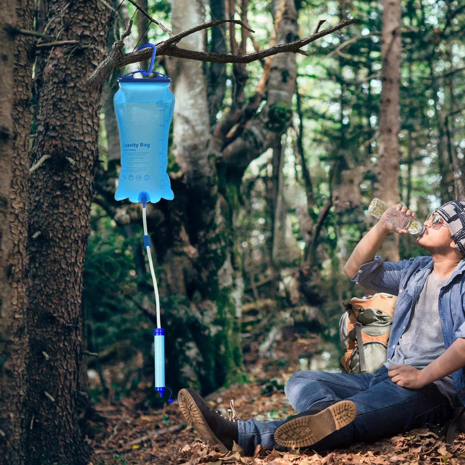 Gravity Water Filter System 3.0L