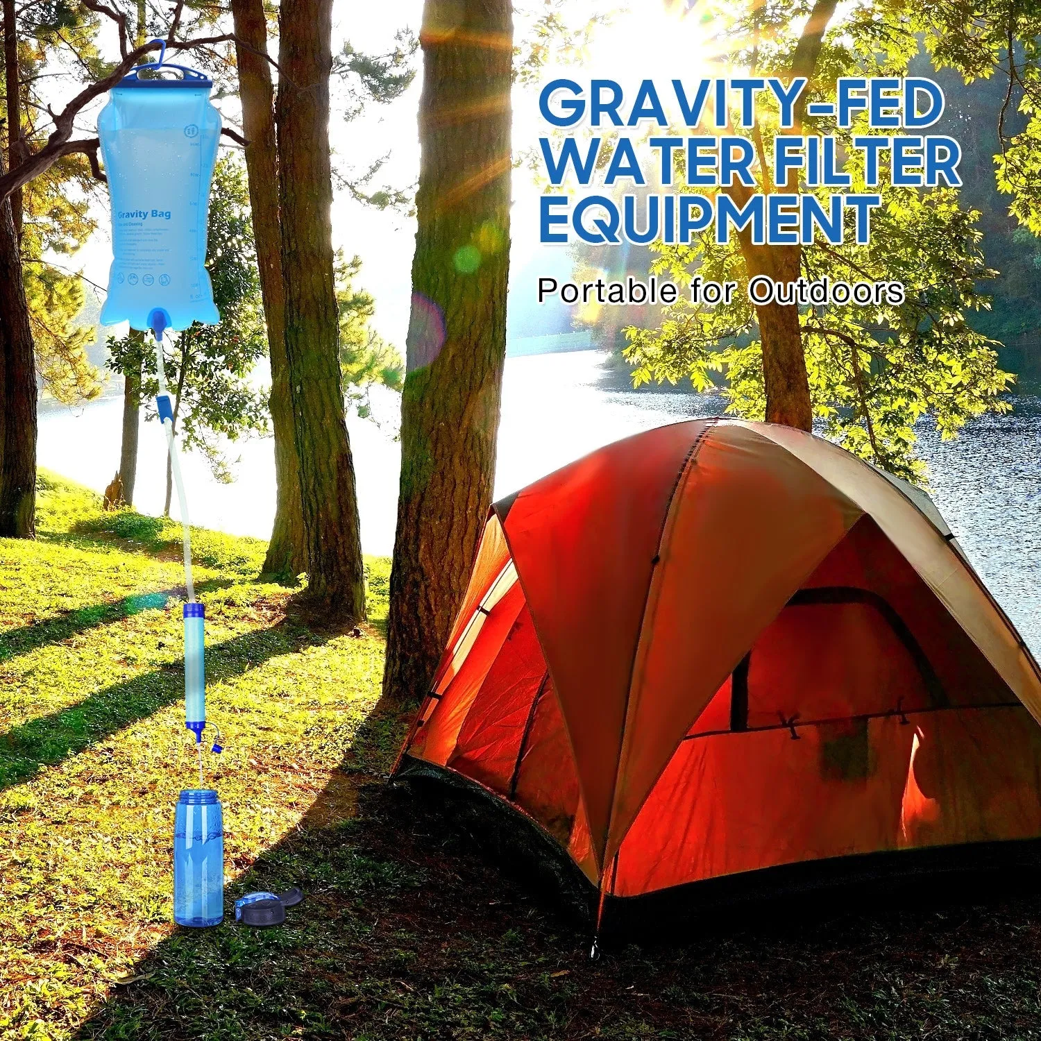 Gravity Water Filter System 3.0L