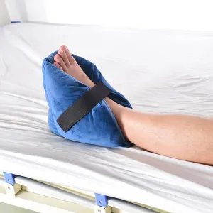 GREUS Heel Pillows Heel Protectors for Bed Sores Ulcer Heel Pressure Relieve Cushion Anti Bed Sore Pad Foot Elevation Pillow Elevator Ankle Support for Elderly Wheelchair Bedridden Patients