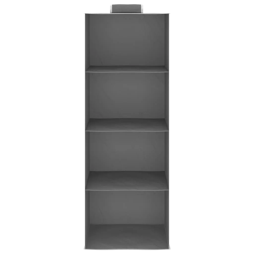 Hanging Closet Organizers Shelf for Coats Blankets Clothing Fabric