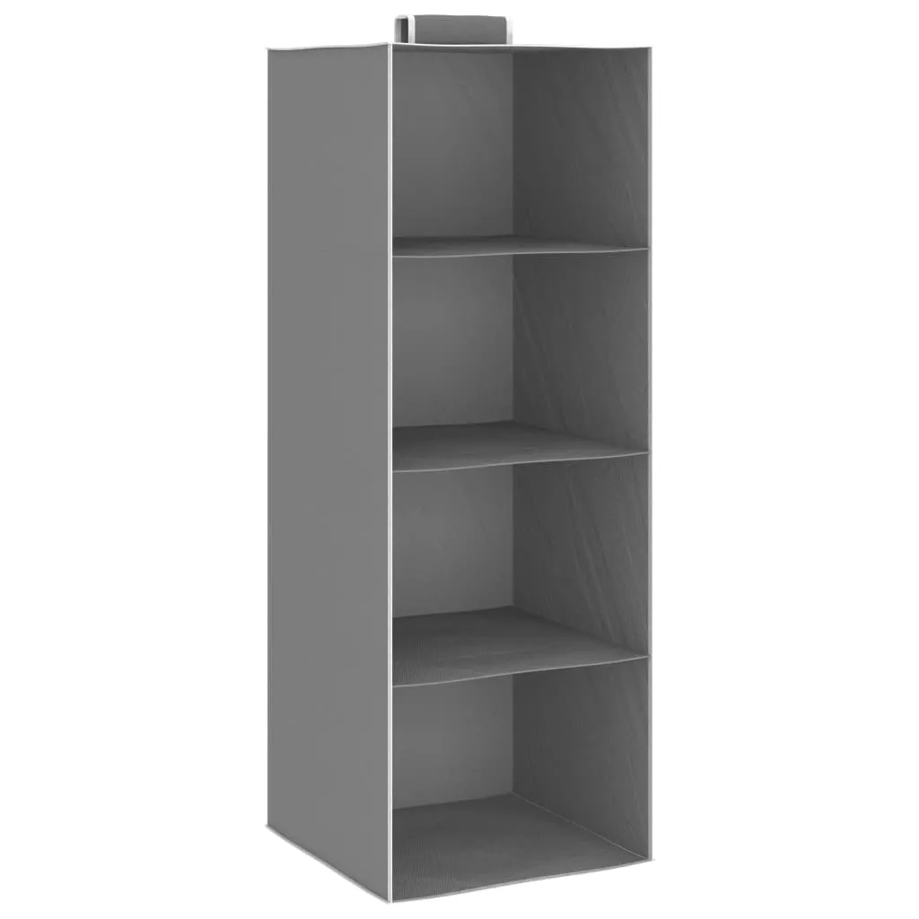 Hanging Closet Organizers Shelf for Coats Blankets Clothing Fabric
