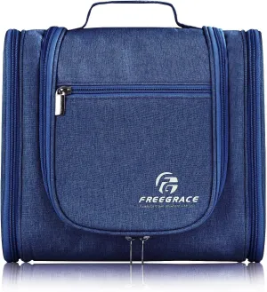 Hanging Toiletry Bag Extra Large Capacity | Premium Travel Organizer Bags For Men And Women | Durable Waterproof Nylon Bathroom, Shower, Makeup Bag For Toiletries, Cosmetics, Brushes
