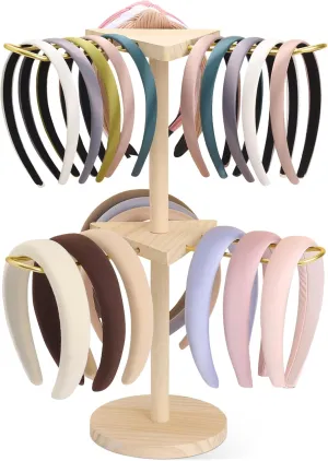 Headband Holder, Mental Headband Organizer Headband Stand, Hair Accessories Organizer Bracelets Bangles Storage Rack for Women and Girls