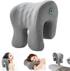 Headrest Office Chair Neck Pillow Ergonomic Memory Foam Desk Pillow for Napping - Multifunctional Comfort for Adult Workstations,Neck Support Pillow Chair for Car, Office, Gaming