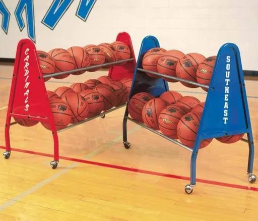 Heavy-Duty 18 Ball Cart