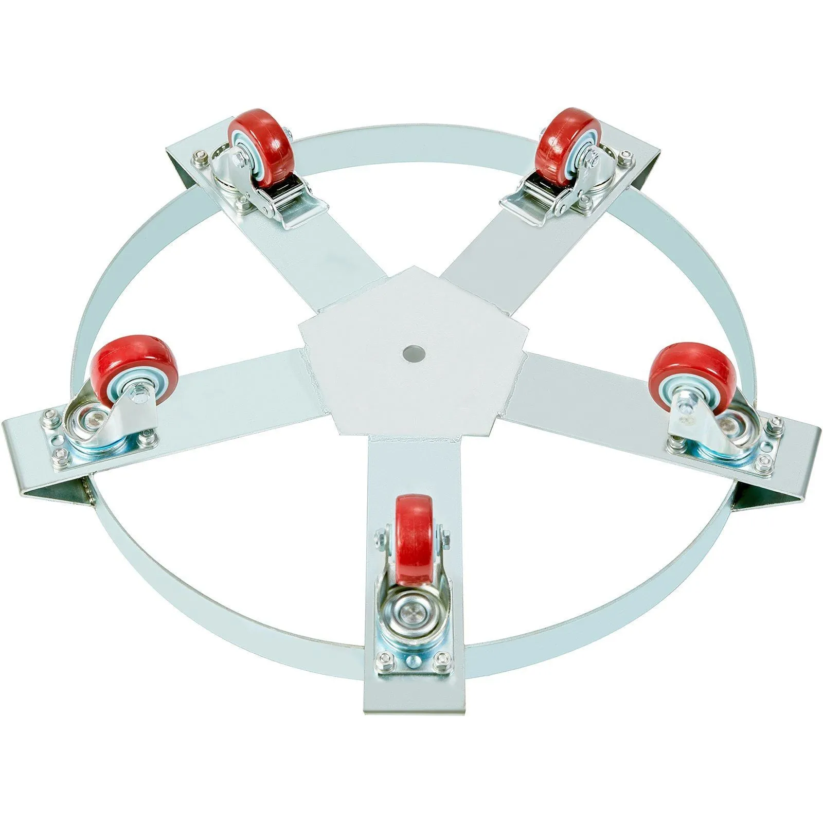 Heavy-Duty Drum Dolly with Wheels
