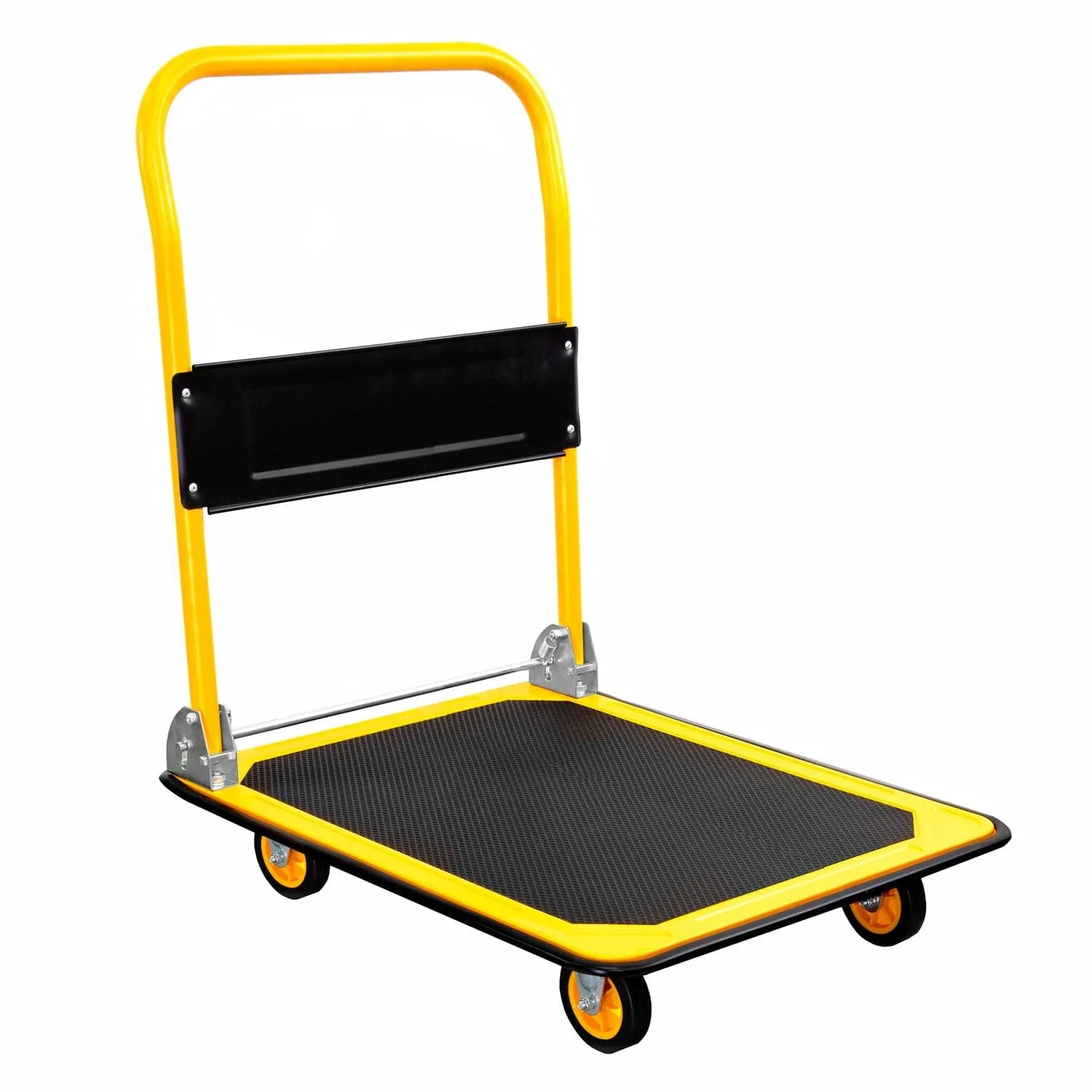 Heavy Duty Foldable Flatbed with Swivel Wheels