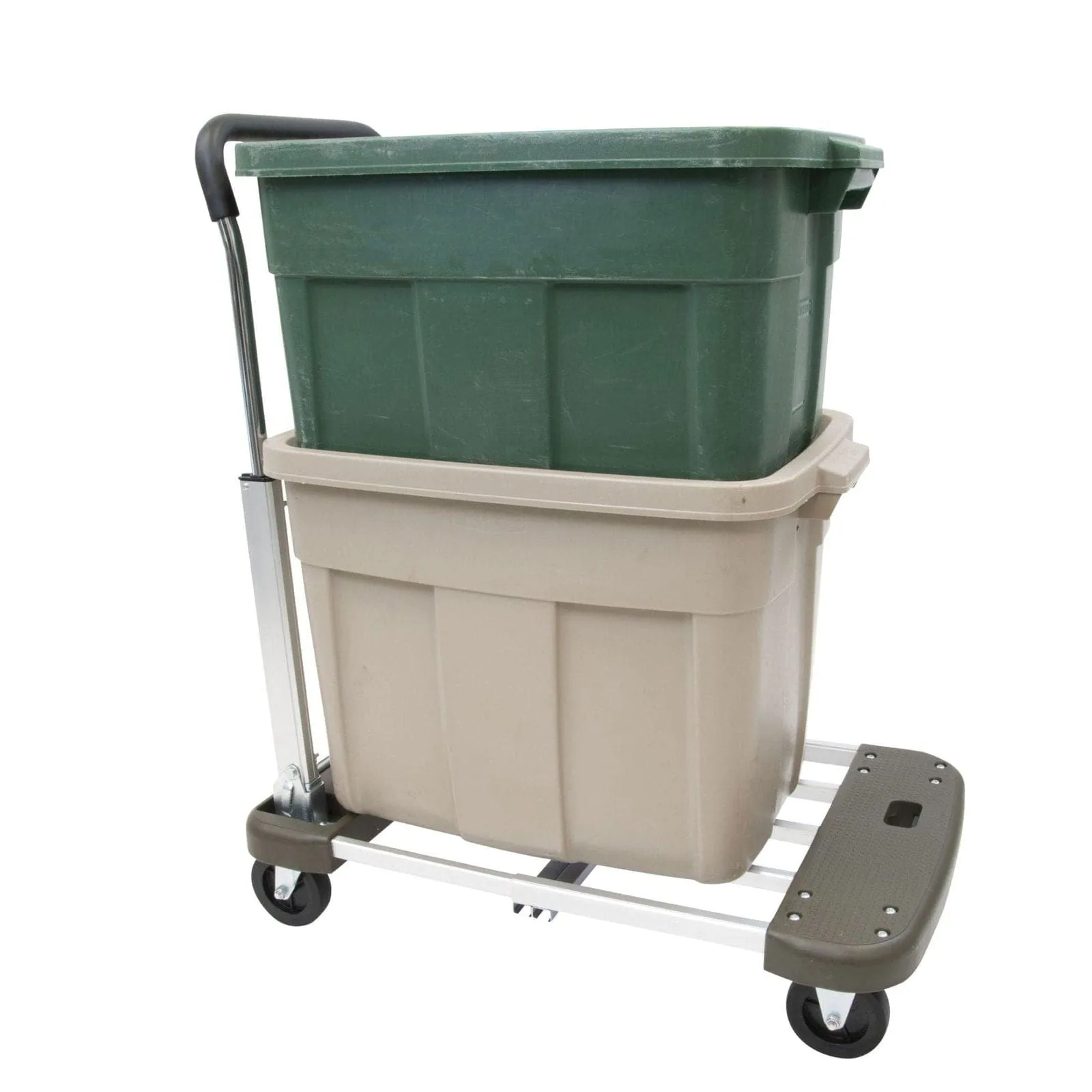 Heavy Duty Folding Platform Cart with Expandable Base