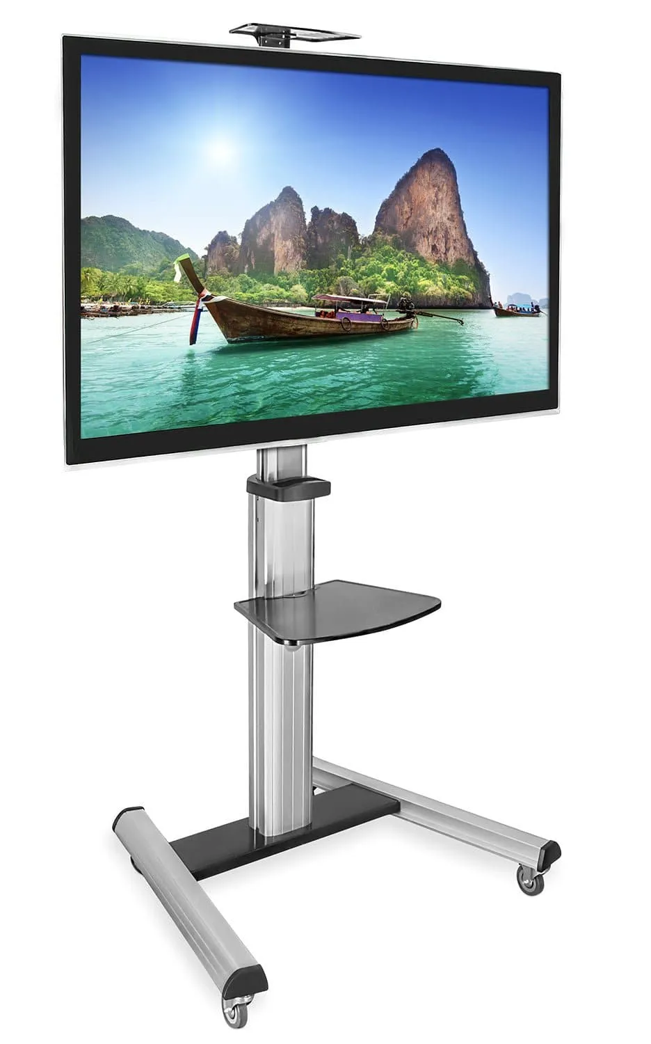 Heavy Duty Mobile TV Cart