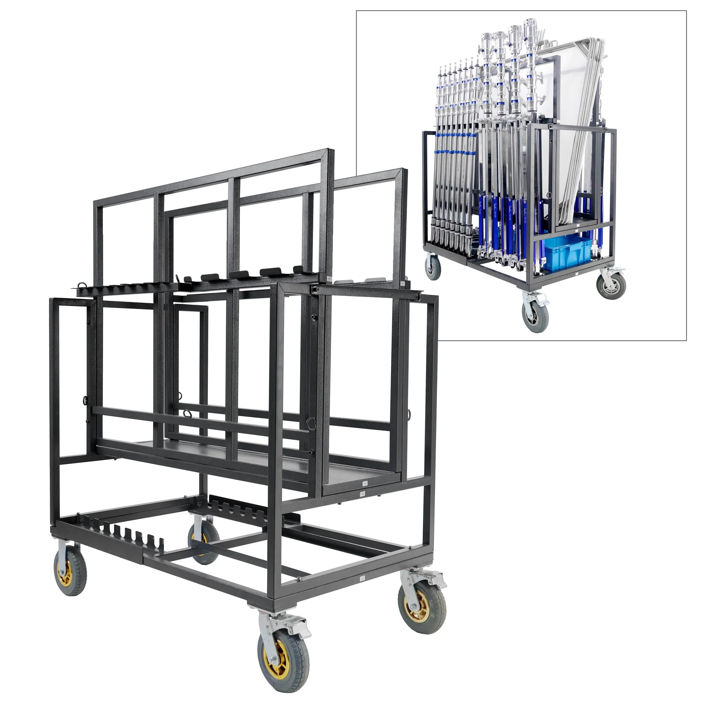 Heavy-Duty Multi-Function Trolley Cart