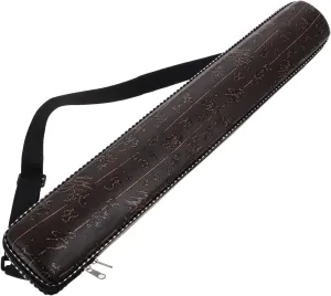 Hemoton Portable Flute Case Cover Bag with Strap Vertical Piccolo Storage Organizer Protective Zippered Bag for Travel and Instrument Storage Multi Functional Design