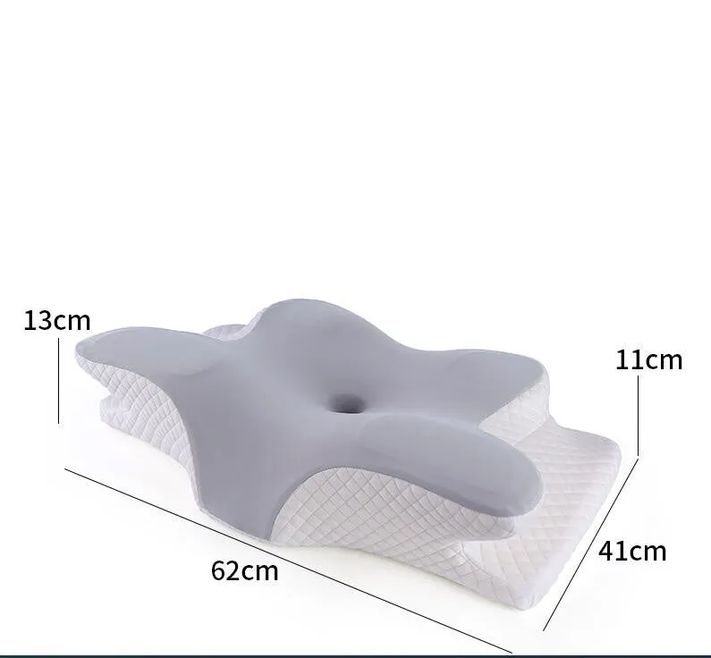 High-Quality Butterfly Memory Foam Cervical Pillow for Neck Pain Relief, Ergonomic Slow Rebound Orthopedic Support for Comfortable Sleep