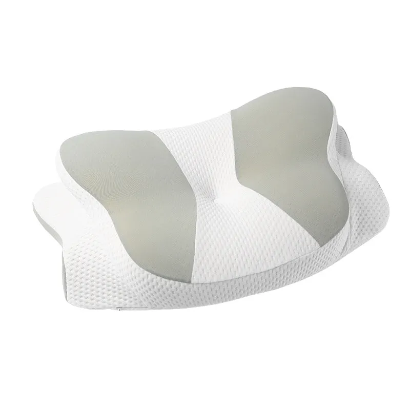High-Quality Ergonomic Memory Foam Cervical Pillow - Neck & Shoulder Support, Adjustable for Side, Back & Stomach Sleepers, Pain Relief Design for 2024